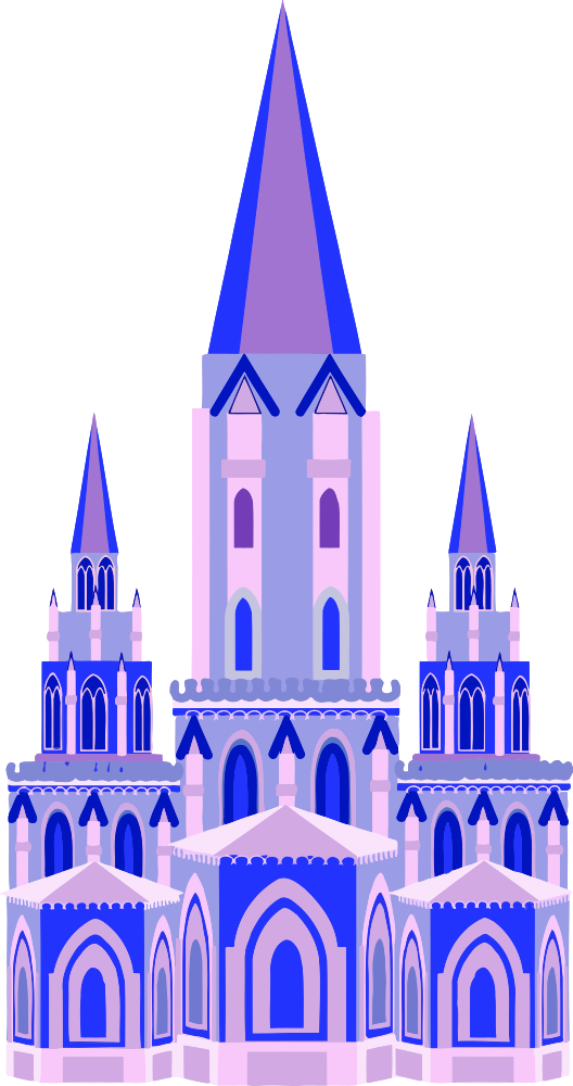 Fairytale Castle (528x1000), Png Download