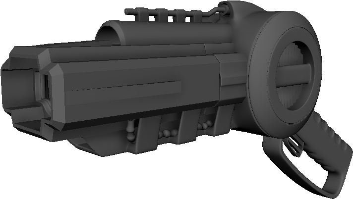 Sci-fi Gun (960x540), Png Download