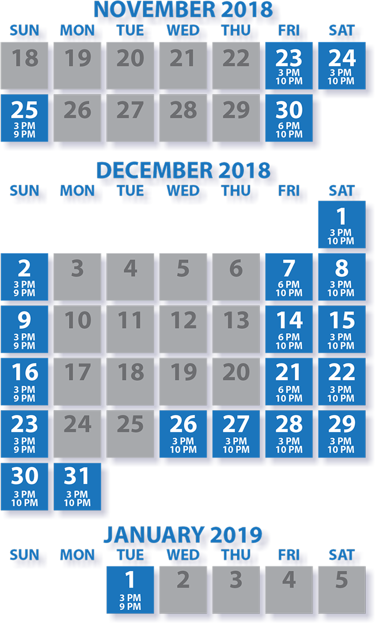 Every November Bayville Adventure Park Turn Into Bayville (838x1300), Png Download