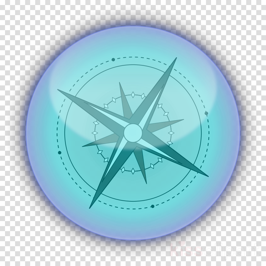 Cartoon Compass Png Clipart Compass Nautical Chart (900x900), Png Download