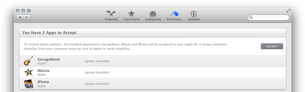 Accept Ilife Purchases (1072x328), Png Download