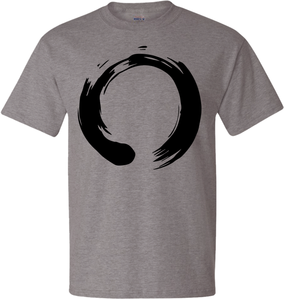 Zen Enso T-shirt (1155x1155), Png Download