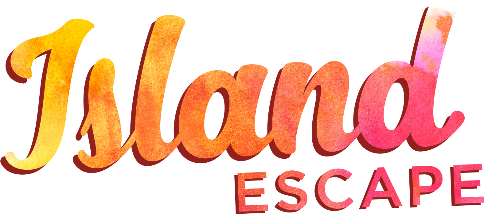 Escape Rooms Island Escape Logo (1666x771), Png Download