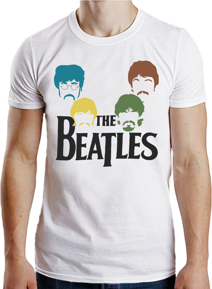 Camisa Beatles (800x1000), Png Download