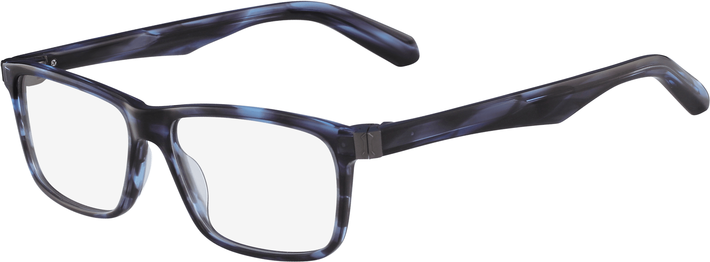 Dr158 Martin Rectangle-frame Glasses (2500x1400), Png Download