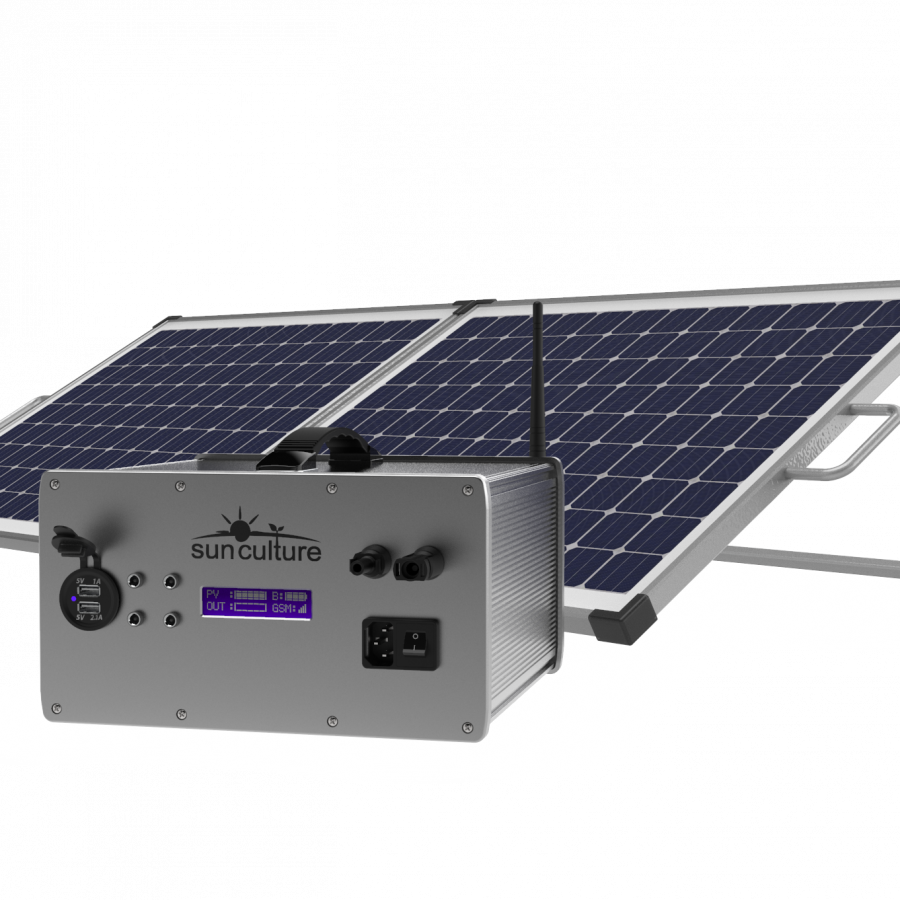 Solar Panel And Climatesmart (900x900), Png Download