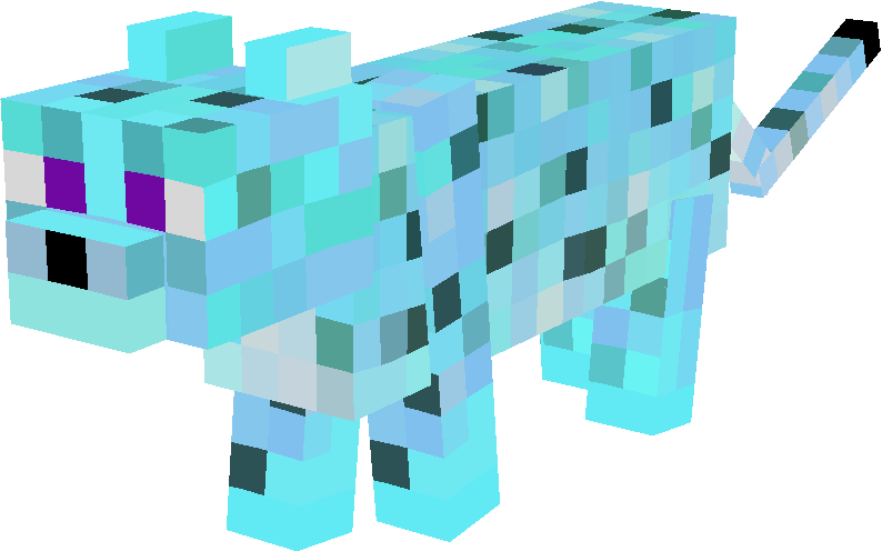 Free Ocelot Minecraft (794x496), Png Download