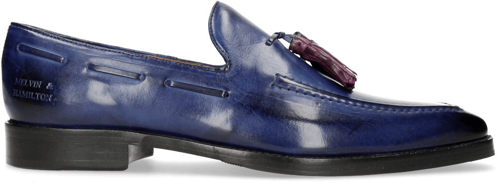 Loafers Leonardo 1 Saphir Tassel Eggplant (1024x1024), Png Download