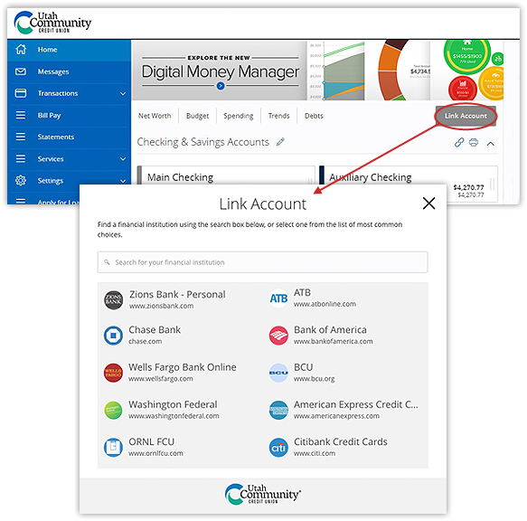 Uccu 360 View Account Aggregation (583x576), Png Download