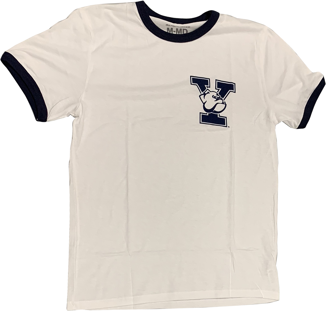 Yale University Bulldogs Men's Ringer Tee (1200x1200), Png Download