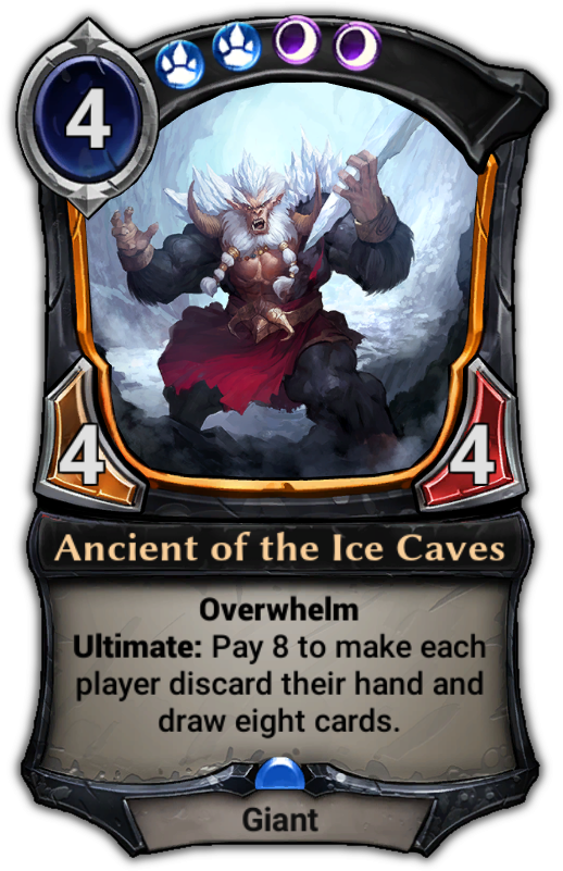 Ancient Of The Ice Caves (529x801), Png Download