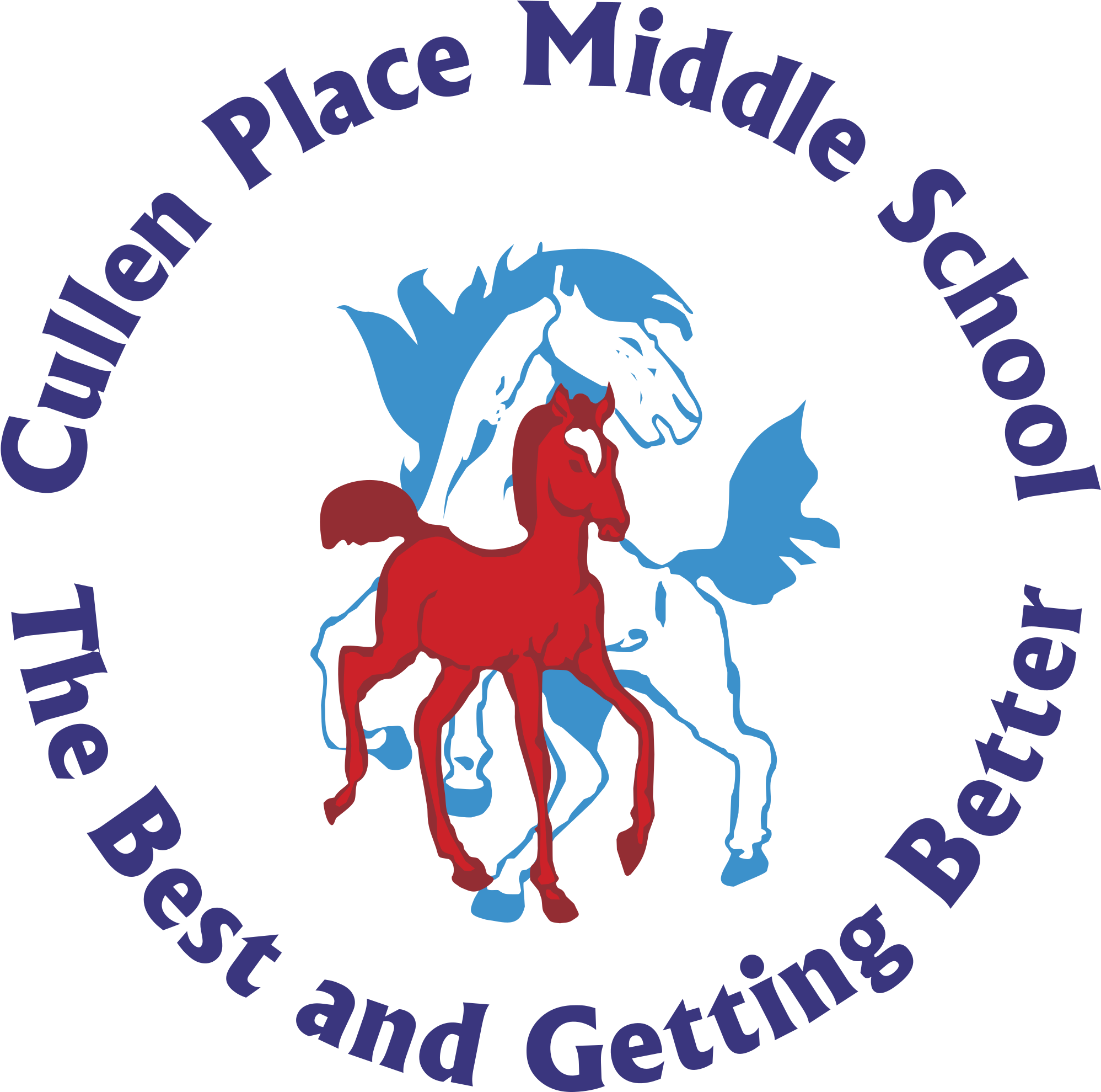 Corpus Christi Cullen Place Middle School Logo Png (2400x2400), Png Download