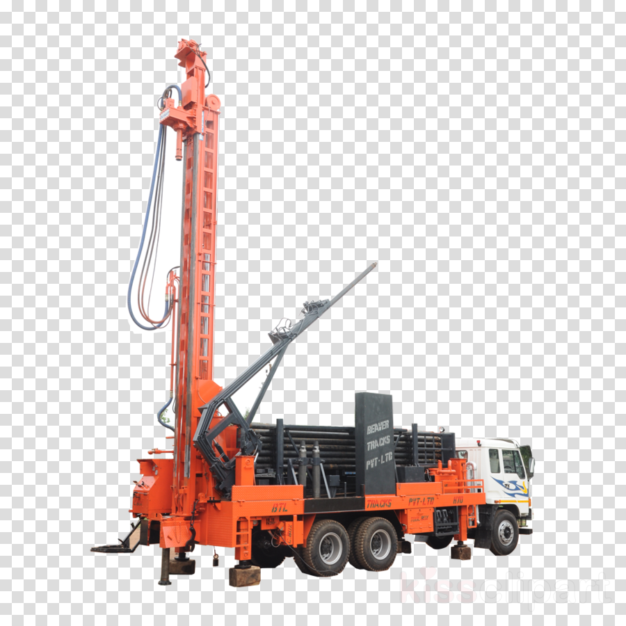 Drill Clipart Drilling Rig Augers (900x900), Png Download