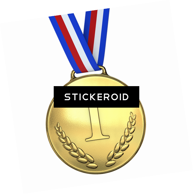 Gold Medal (812x813), Png Download