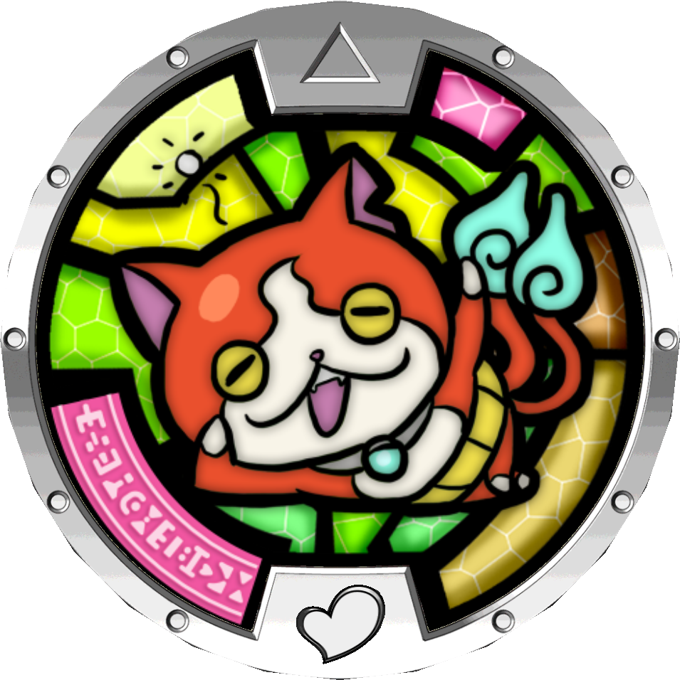 Medal Jibanyan 03 (955x956), Png Download