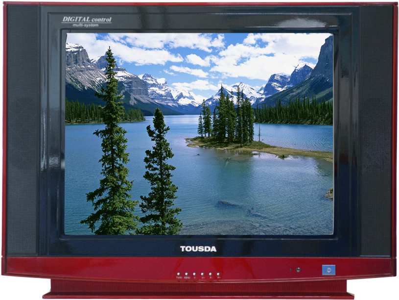 Crt Tv Png (1024x686), Png Download