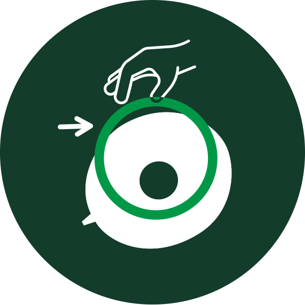 Icon Green Sealing Ring (600x600), Png Download