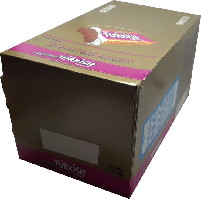 Frys Turkish Delight Medium Bar (662x656), Png Download