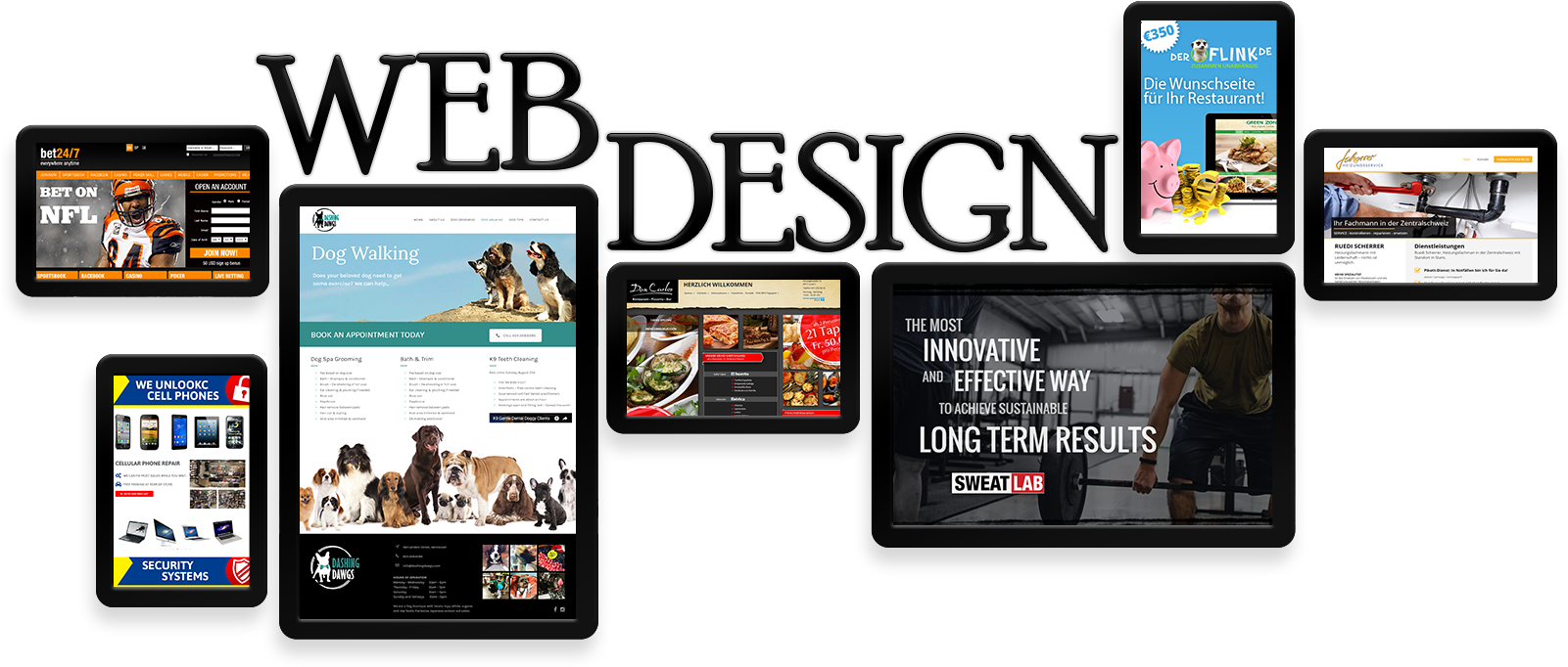Web Design Portfolio Vancouver (1600x711), Png Download