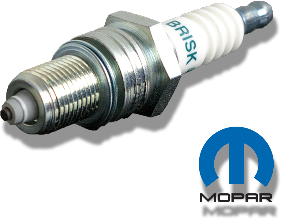Brisk Spark Plugs Mopar (1000x1000), Png Download