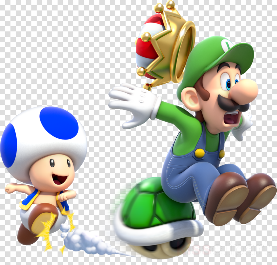 Super Mario 3d World Luigi Png Clipart Super Mario (900x860), Png Download