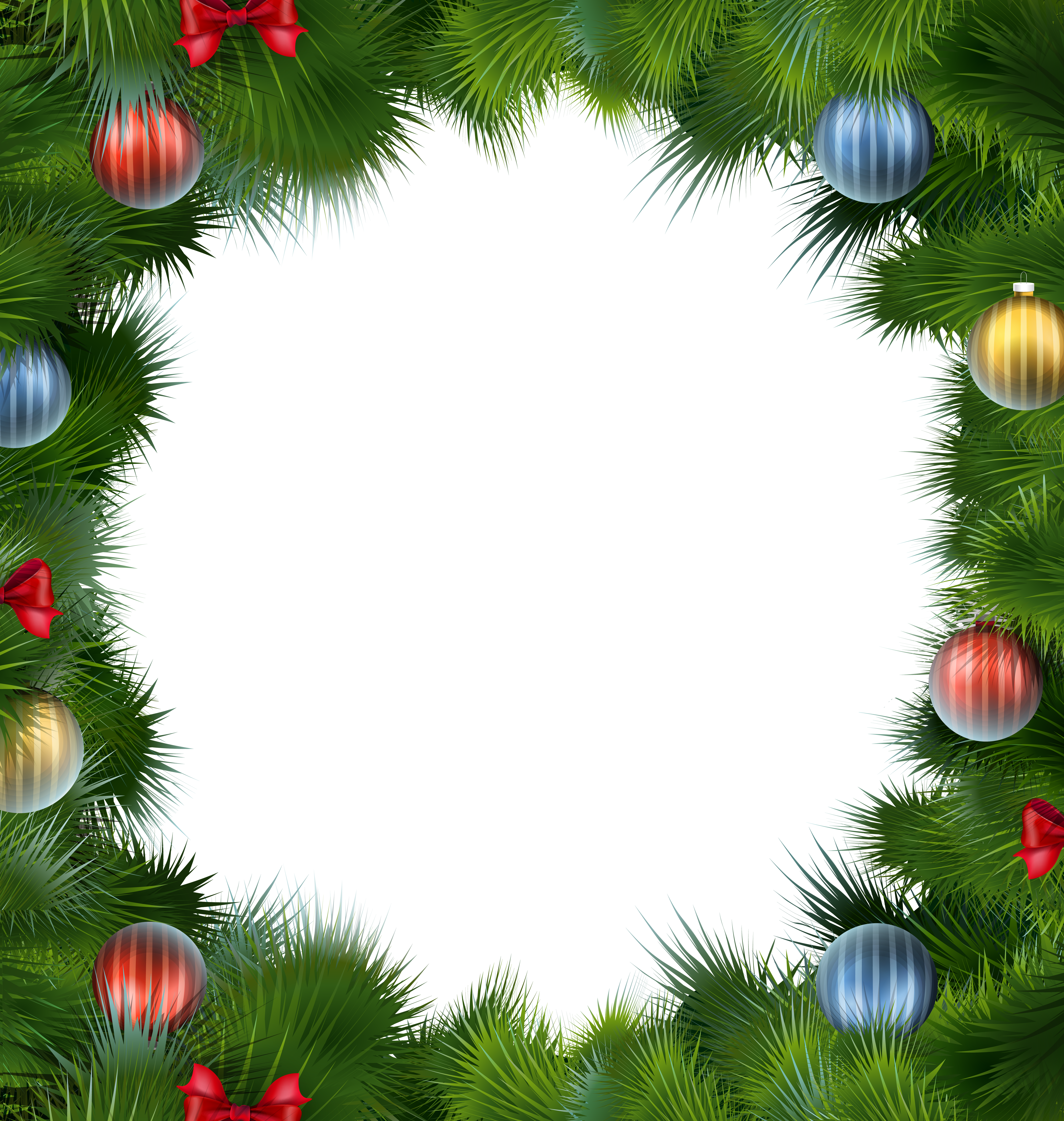 Clipart Library Library Deco With Balls Png Gallery (5316x5600), Png Download