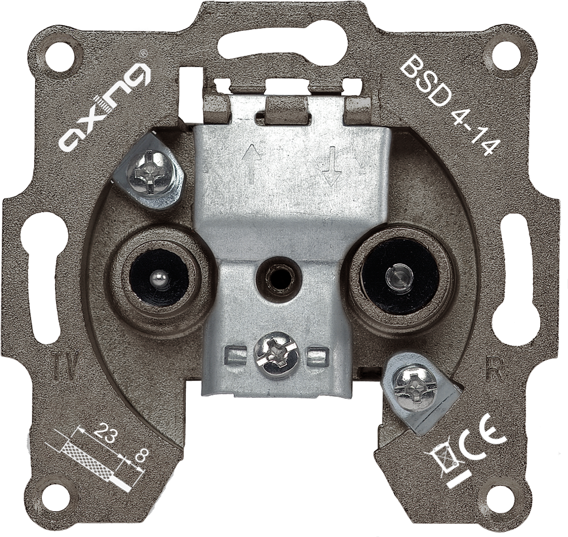 Bsd 4-14 Catv Antenna Wall Outlet 5 1006 Mhz (1181x1116), Png Download