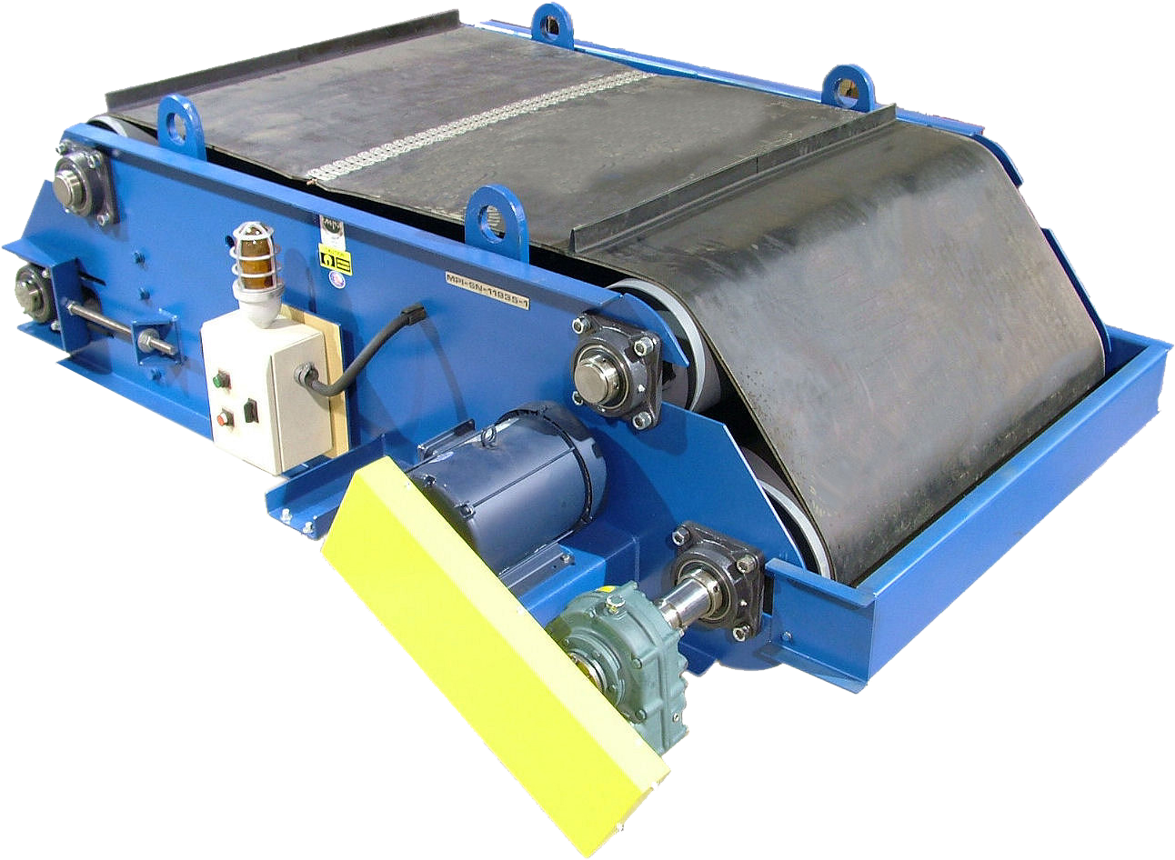 Electro Cross Belt Separator (1306x970), Png Download