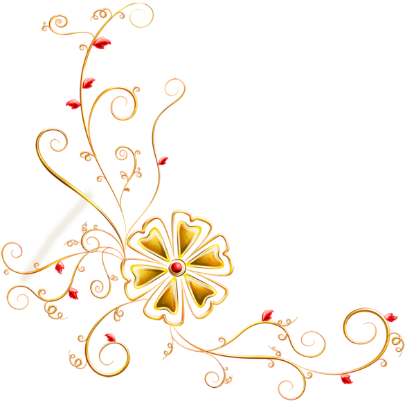 Ornament Clipart Wedding (600x591), Png Download