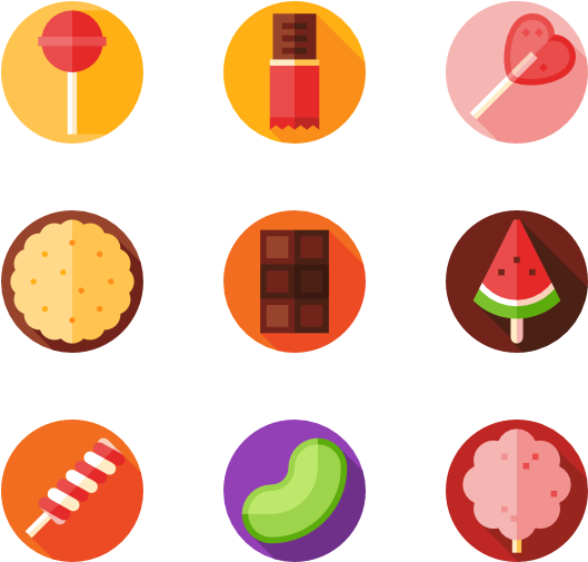 Sweets & Candies (600x564), Png Download