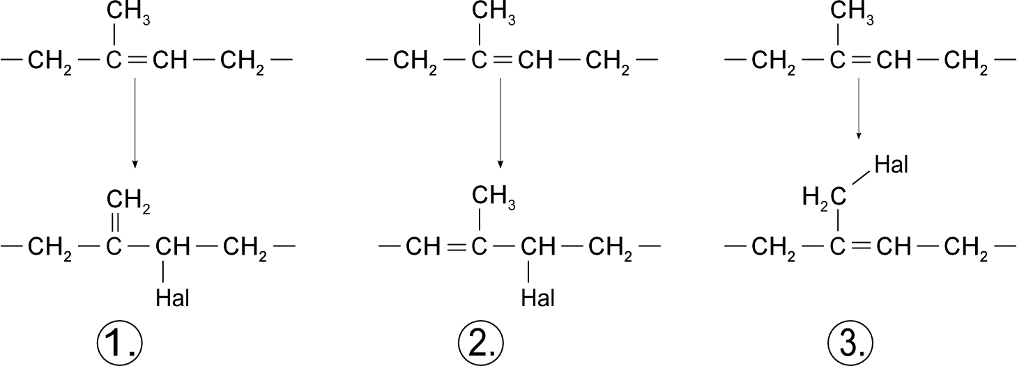 Halobutyl Rubber Synthesis (1459x526), Png Download