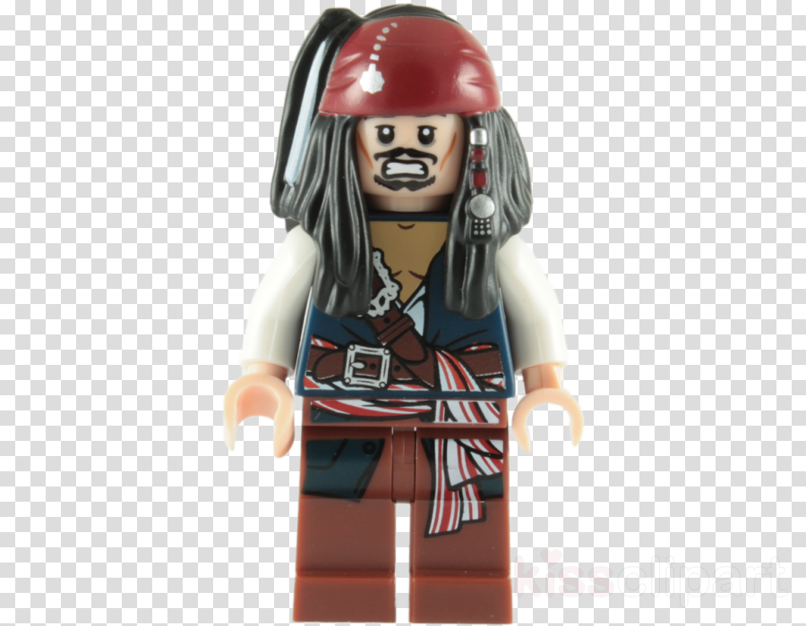 Lego Pirates Of The Caribbean Clipart Jack Sparrow (900x700), Png Download