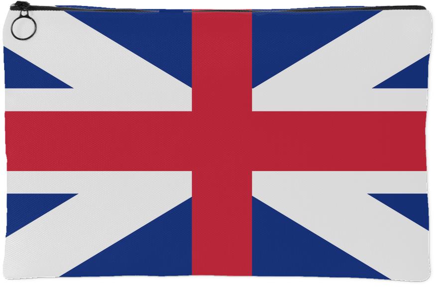 British Flag Makeup Pouch (1024x1024), Png Download