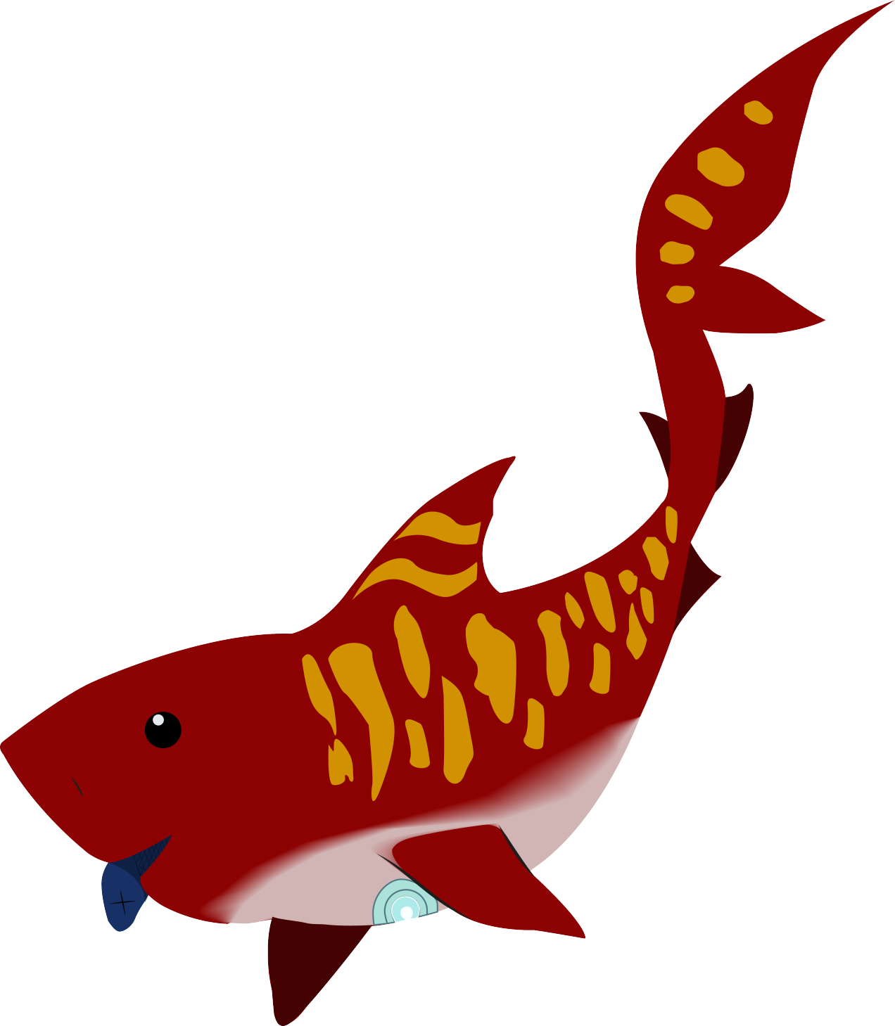 The Iron Bull Obsidian Shark Png Obsidian Shark (1272x1459), Png Download