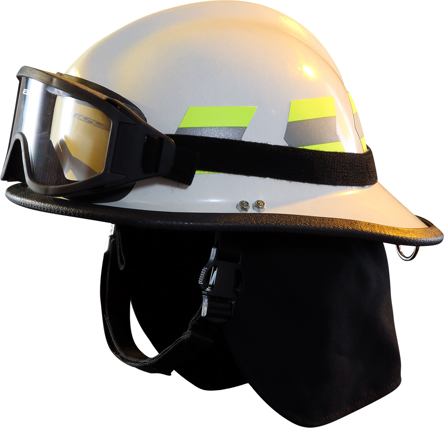 911 Modern Helmet White Gog (1920x1920), Png Download