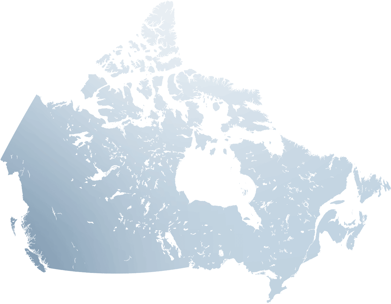 On The Great North Of Canada, Temperature Gradually (1336x1020), Png Download