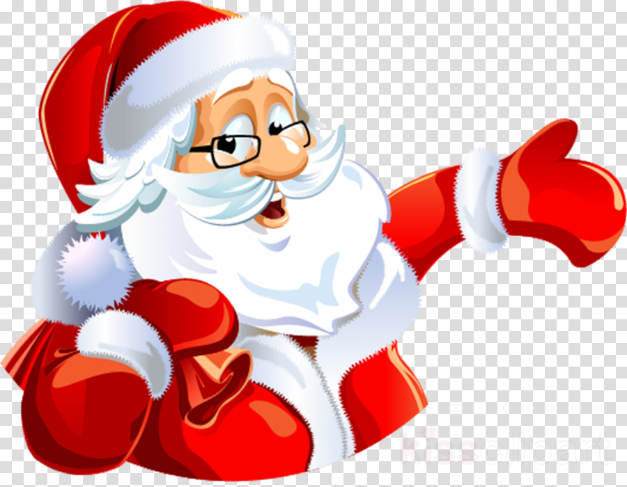 Christmas Father Clipart Santa Claus Ded Moroz Christmas (900x700), Png Download