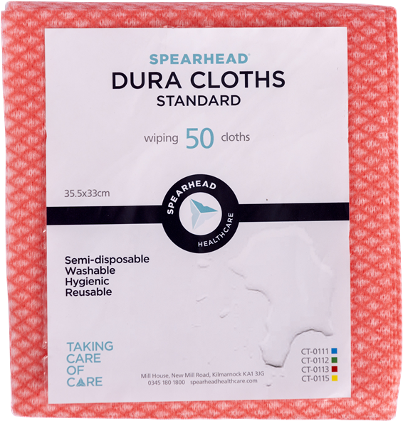 Standard Wiping Cloths Red (1000x667), Png Download