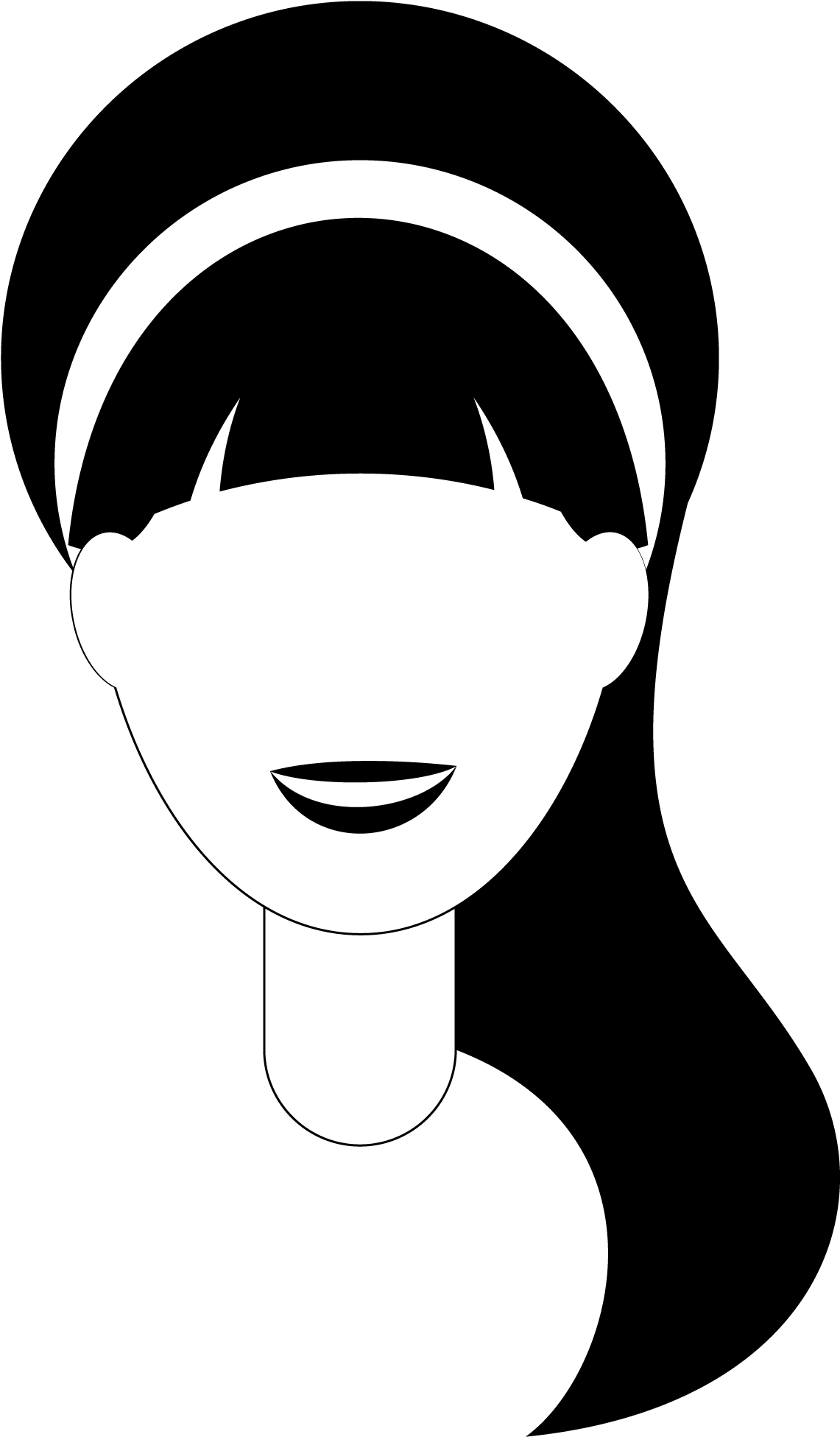 Children And Teens Hair Cut Icon (2000x2000), Png Download