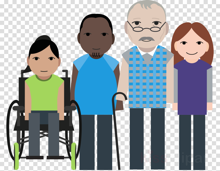 Social Group Clipart Social Care In England Disability (900x700), Png Download