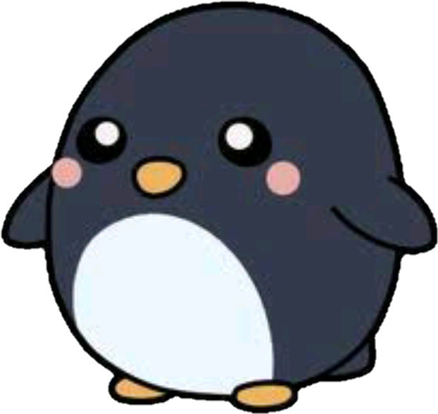 Penguin Pinguim Kawaii Um Super Pinguim Kawaii Super (674x642), Png Download