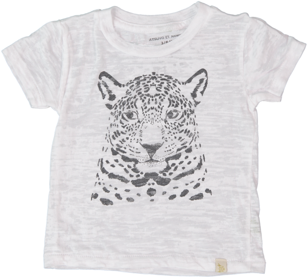 Léo Burnout Tee In White (600x600), Png Download