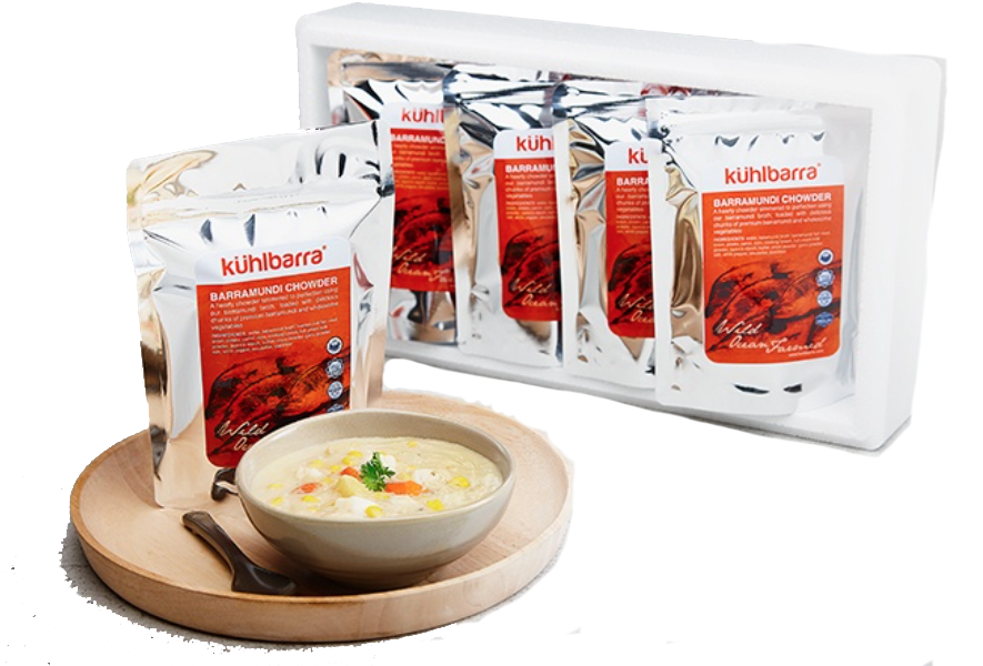 Fresh Kuhlbarra Barramundi Chowder 600g (884x622), Png Download