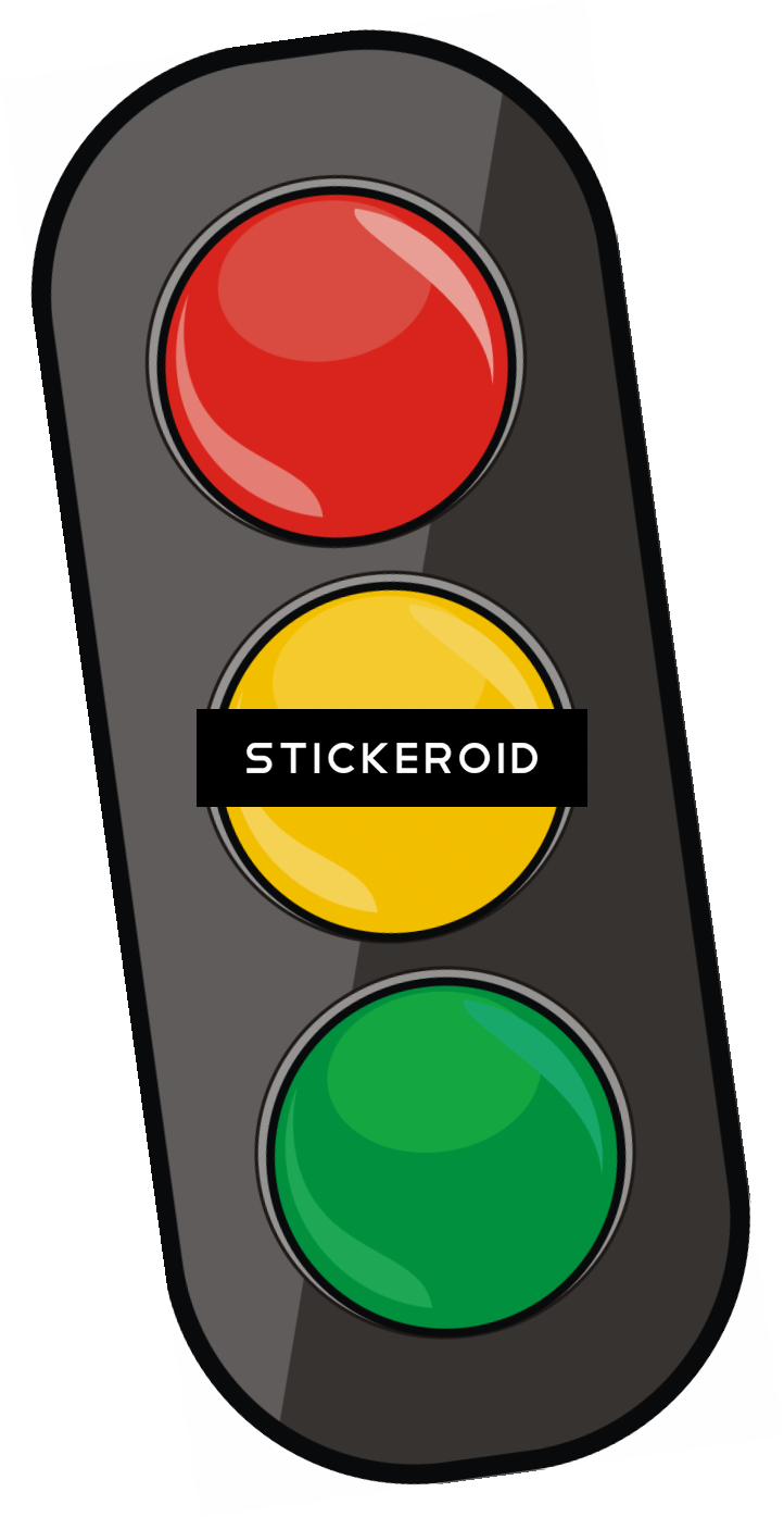 Traffic Light (722x1395), Png Download