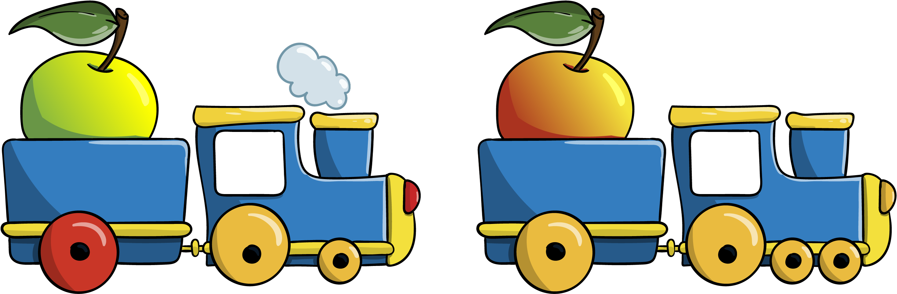 Differences In Steam Locomotives (3000x1252), Png Download