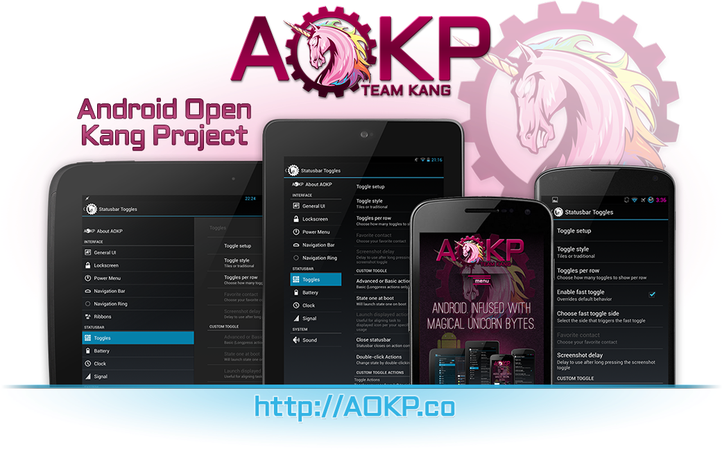 Aokp 4 4 2 Kitkat (1024x659), Png Download