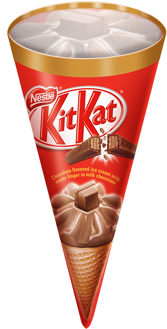 Kit Kat Cone (600x1135), Png Download