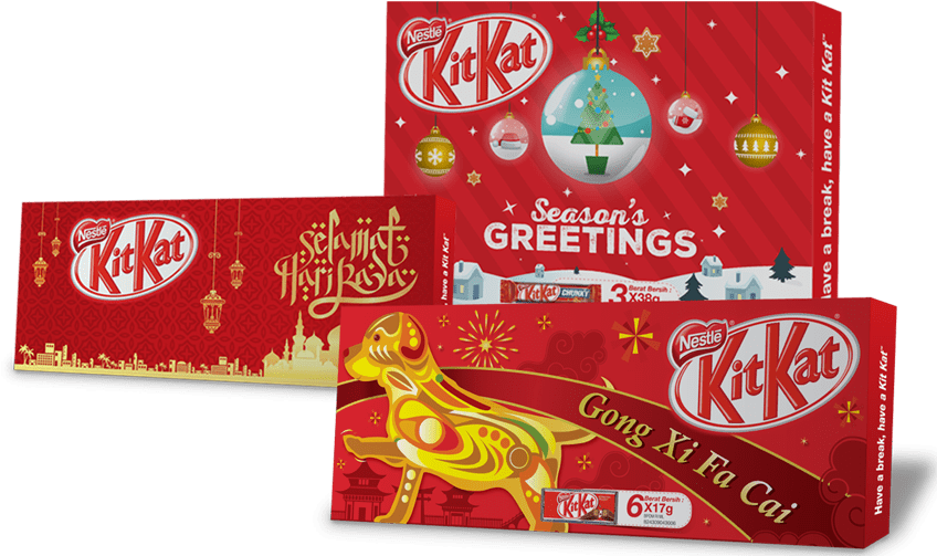 Kitkat Packaging Design (850x522), Png Download