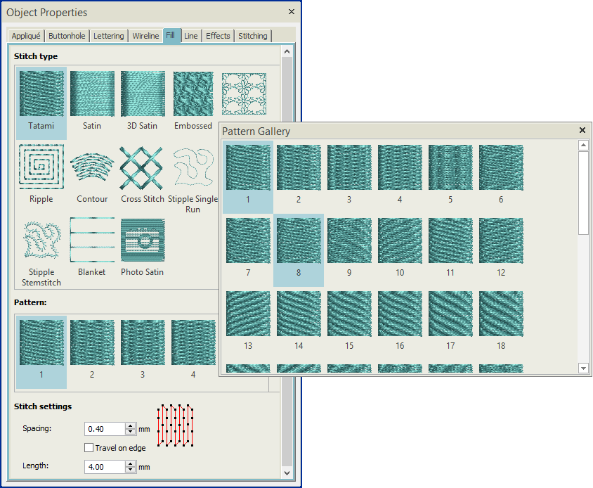 The Object Properties > Fill Tab Opens (844x694), Png Download
