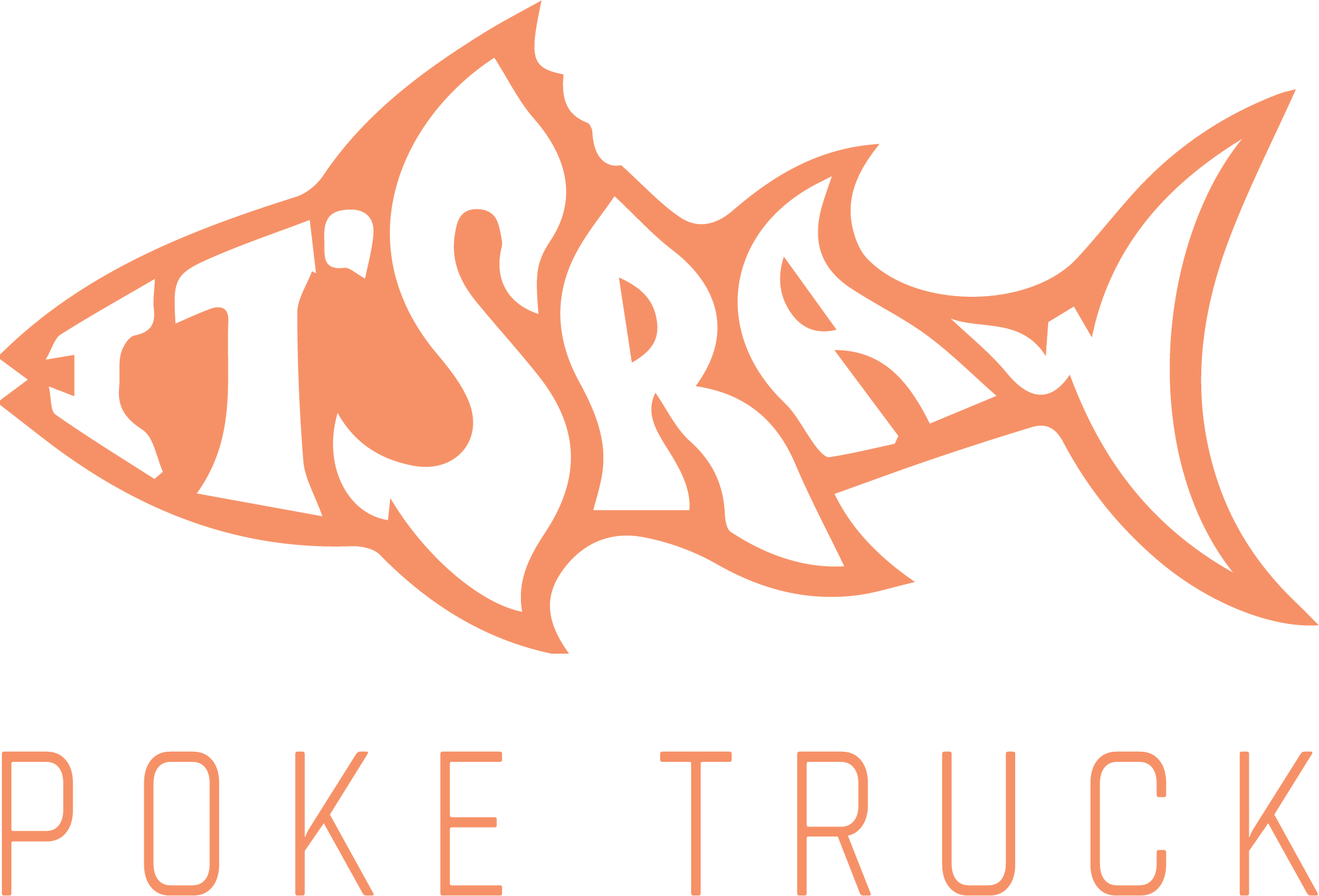 Its Raw Poke Truck (2084x1416), Png Download
